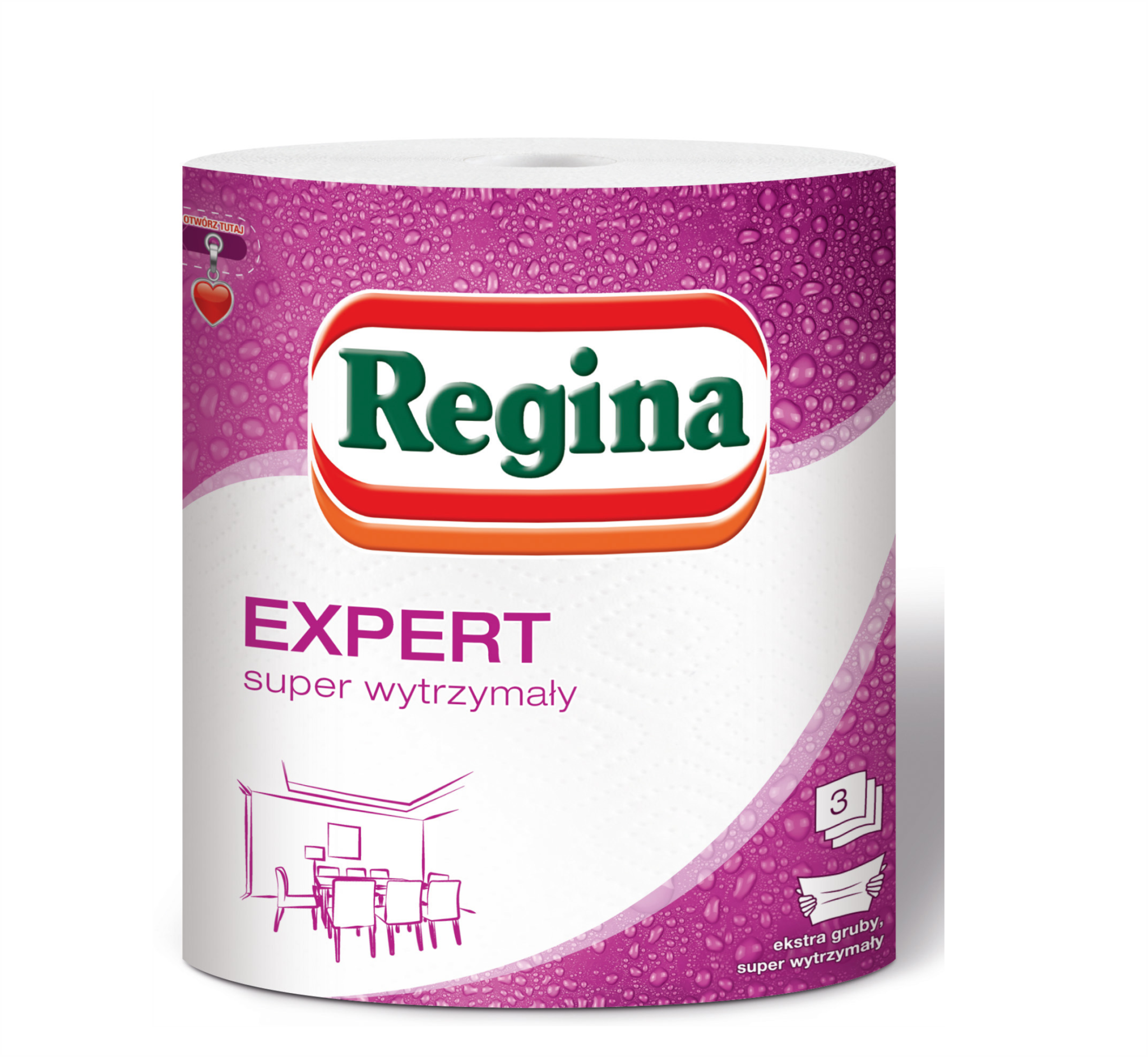 Regina Полотенце кухонное бумажное Expert 3 слоя 1 рул. (1×6)